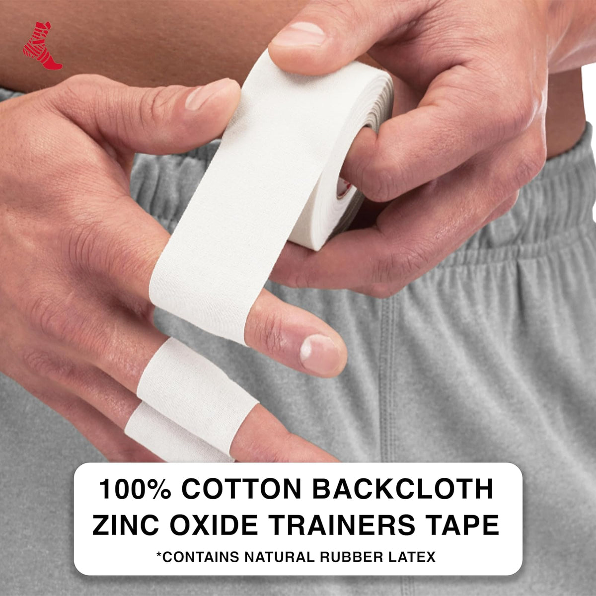 MUELLER Sports Medicine MTape - Paquete de Rollos de Cinta Deportiva de Calidad, fácil de rasgar para una Cinta rápida y eficaz, 1.5 Pulgadas x 10 Yardas por Rollo, 32 Rollos
