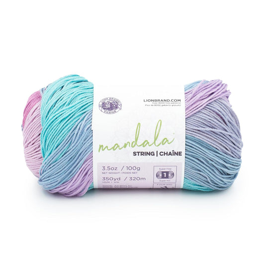 Lion Brand Mandala String Estambre Fino Acrílico - 1 Pack - Harmony