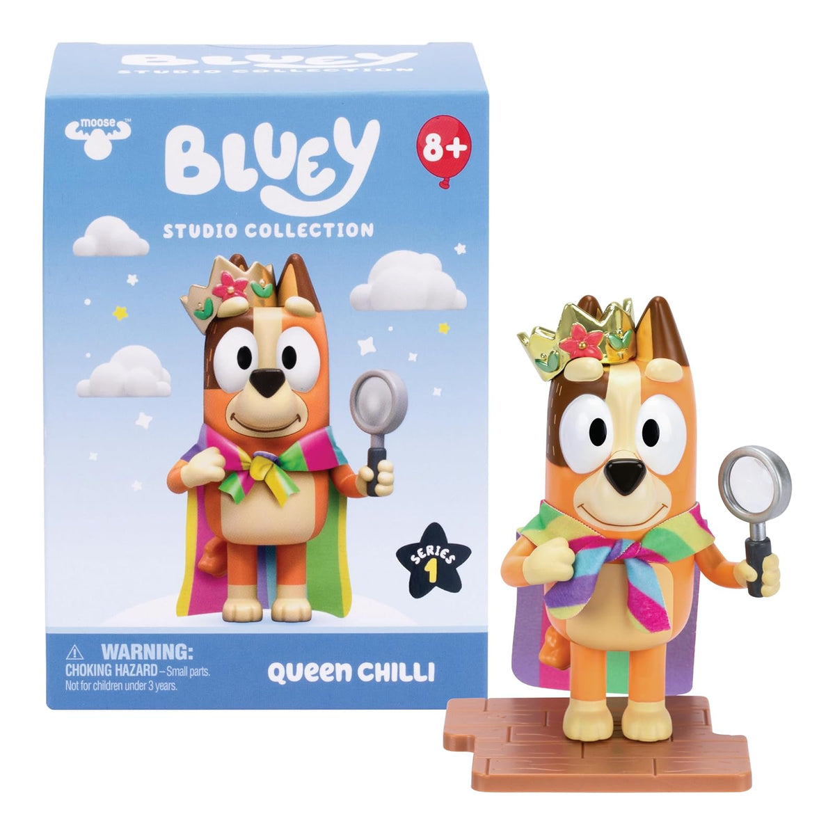 BLUEY S14 Studio Figura coleccionista Queen Chilli