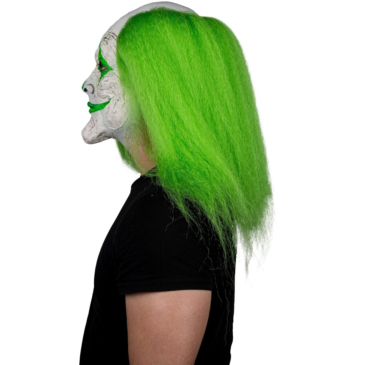 Ghoulish Productions Aplicaciones De Látex Green Clown Face 3 piezas, Efectos para Cosplay Cara de Verde FX para Disfraz, Protesis de tres Piezas ideal para y Fiestas Temáticas