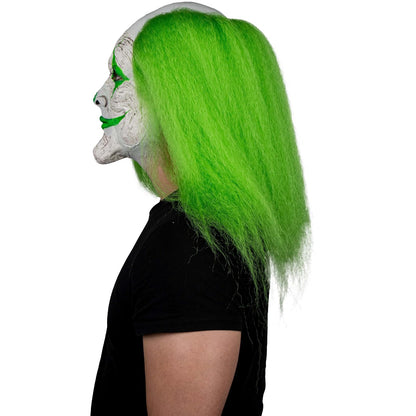 Ghoulish Productions Aplicaciones De Látex Green Clown Face 3 piezas, Efectos para Cosplay Cara de Verde FX para Disfraz, Protesis de tres Piezas ideal para y Fiestas Temáticas