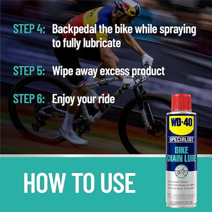 WD-40 Bike WDB001 Lubricante Condiciones secas