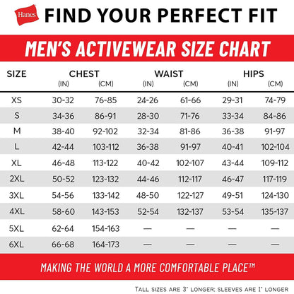 Hanes Men's Comfortsoft T-Shirt (Pack Of 4)