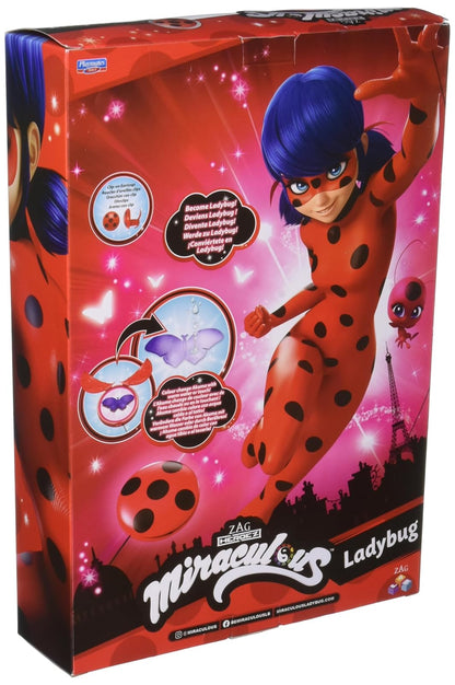 Bandai México Kit de transformación Cat Noir, Disfraz para niños. Contenido: 1 máscara + 1 anillo + 1 varilla de combate + 1 kwami Plagg