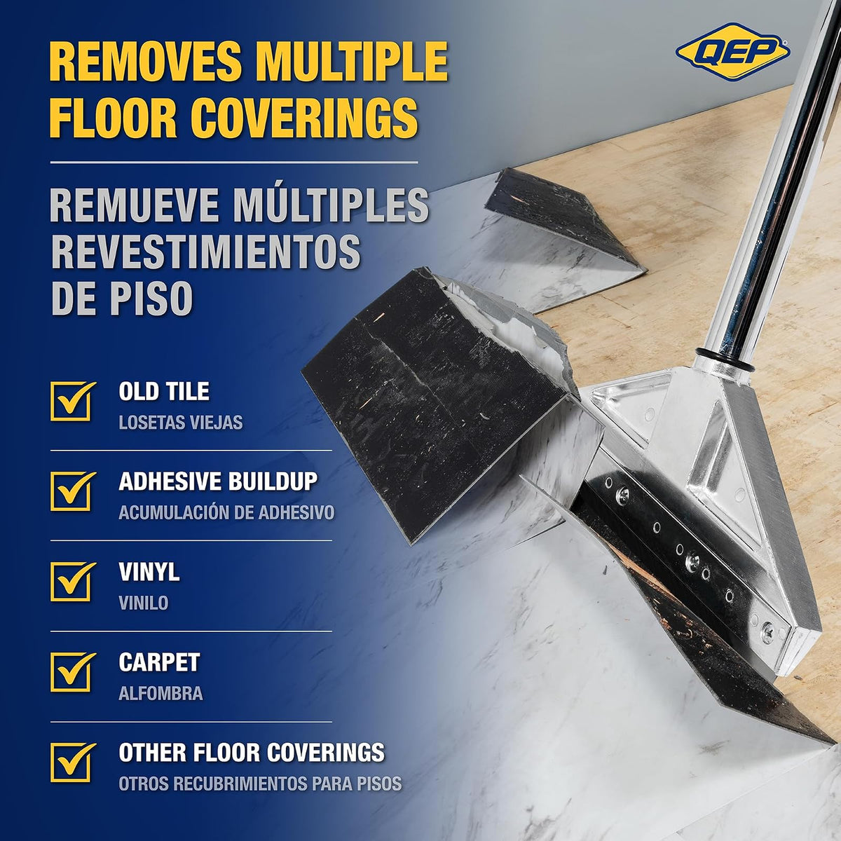 QEP - Cuchillas peladoras de repuesto de 8 pulgadas de ancho (paquete de 10)