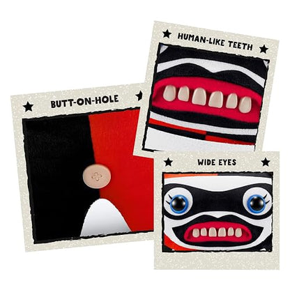 Fuggler x DC de ZURU Funny Ugly Monster, Felpa, Coleccionable, Juguete (Harley Quinn)