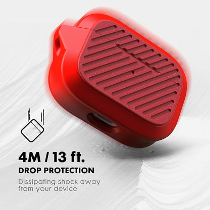 LAUT - Cápsula IMPKT para AirPods Pro | Ultra Tough | Mosquetón Incluido • Pizarra