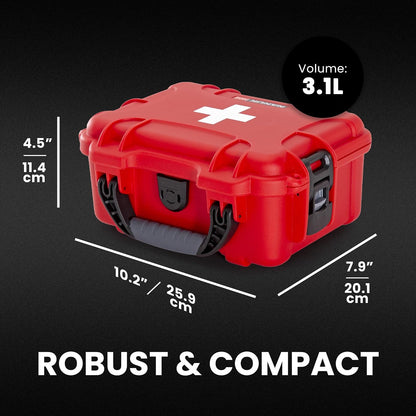 Nanuk - Equipo de supervivencia resistente al polvo y a los impactos - aspiradora - Rojo
