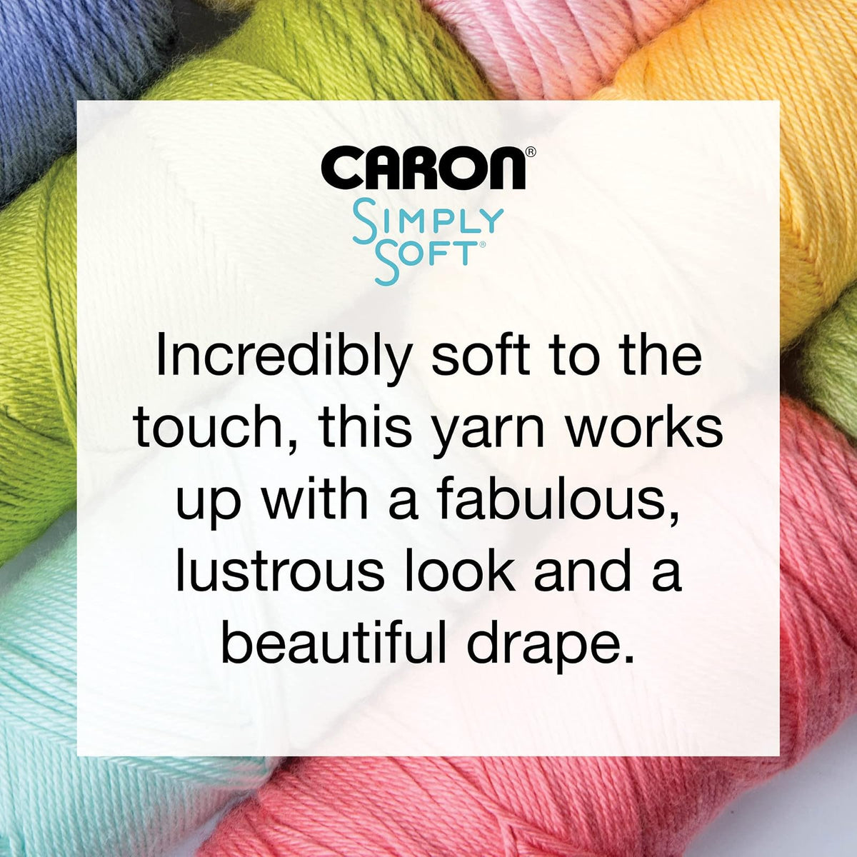 Caron Simply Soft Orchid Yarn - Paquete de 3 unidades de 170 g/6 oz - Acrílico - 4 Medianos (Worsted) - 315 yardas - Tejer/Crochet