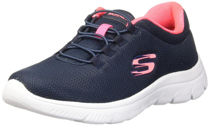 Skechers 10000mxgypk, Zapatillas Mujer - 24.0 cm - MARINO - ROSA