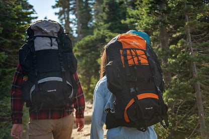 TETON 65L, 75L, 85L Explorer Internal Frame Backpack for Hiking, Camping, Backpacking, Rain Cover Included