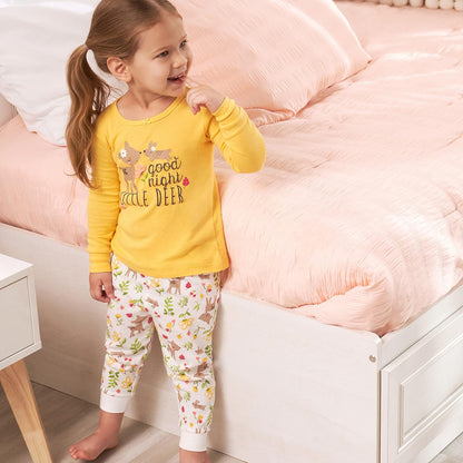 Gerber Conjunto de Pijama de 4 Piezas para niños pequeños Mamelucos para bebés y niños pequeños para bebés niñas