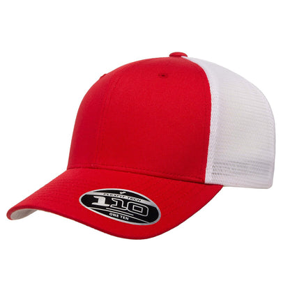 Flexfit Gorra de Malla 110 para Hombre - Talla Única - Negro