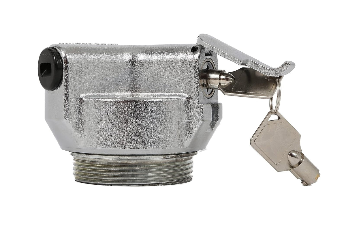 Dee Zee DZGASCAP3 - Depósito de Transferencia de Acero Inoxidable con ventilación