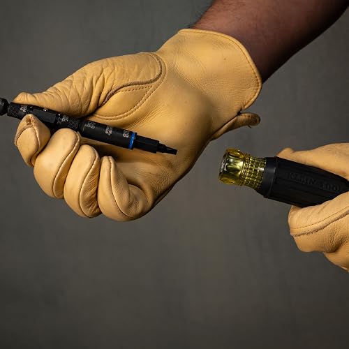 KLEIN TOOLS 32500HD | Desarmador 11 En 1 | Uso Manual E Impacto | Magnético | Haz más con una sola herramienta: úsala a mano o con impacto y cambia entre 7 puntas y 4 llaves sin cargar de más.