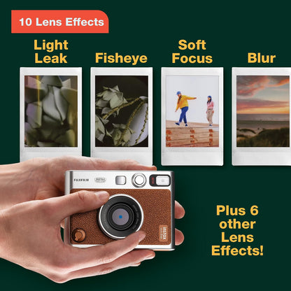 Fujifilm Instax Mini EVO Cámara instantánea - café