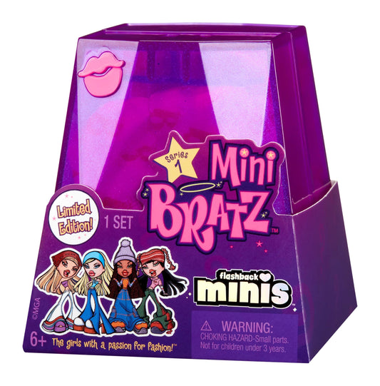 MGA's Entertainment Miniverse Bratz Y2K Nostalgia Flashback Minis Edición Limitada - Surtido Aleatorio - 2 Mini Muñecas Bratz y Embalaje de Sorpresa para exhibir la Muñeca, 6+ años