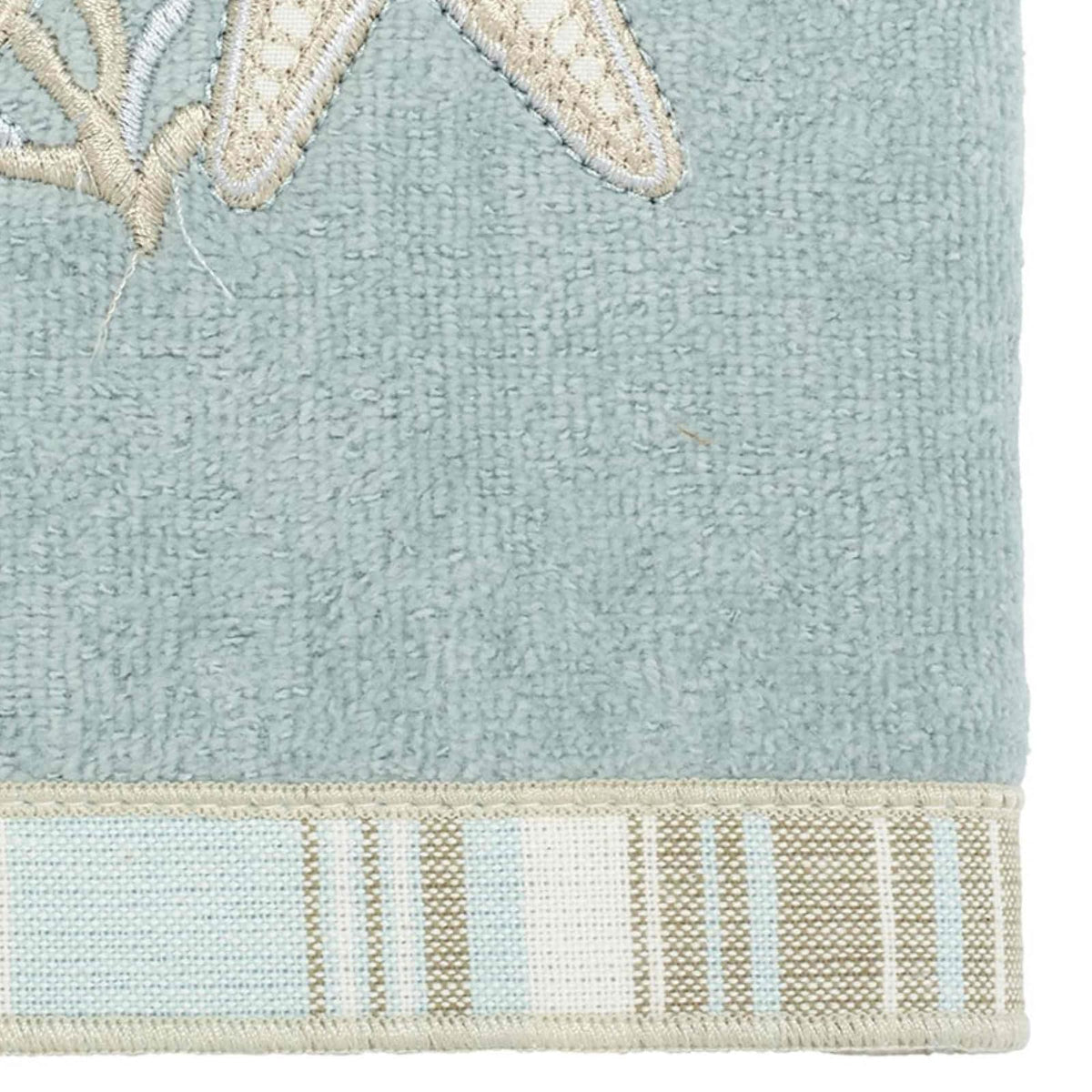 Avanti Linens Conchas de Arena de Mano, Mediano, Mineral, 019682MIN | 100% algodón, suave y absorbente, de secado rápido, lavable a máquina, esencial para el baño diario