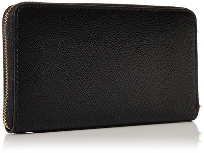 ALDO Billetera Ligosullo para Mujeres, Negro, Material Sintético, 4 Compartimentos, Compacto