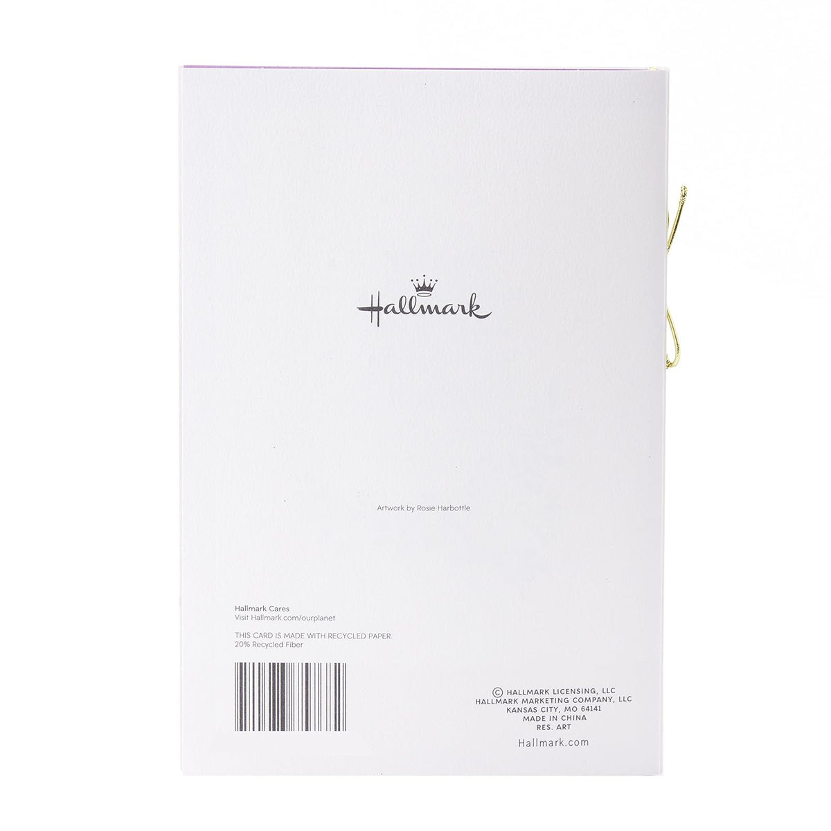 Hallmark Tarjeta de felicitación de aniversario para una pareja (pájaros y flores)