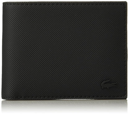 Lacoste Cartera Billfold Classic pequeña de poliuretano para hombre Billfold Material sintético Material sintético
