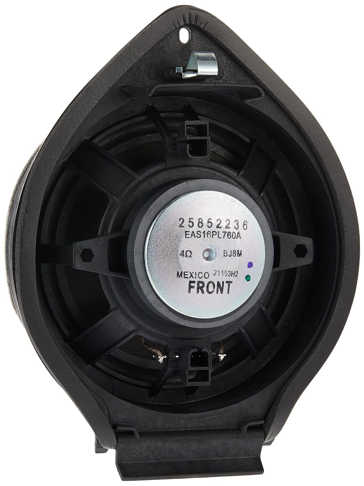 GM Genuine Parts 25852236 - Altavoz de Radio para Puerta Delantera, Color Negro