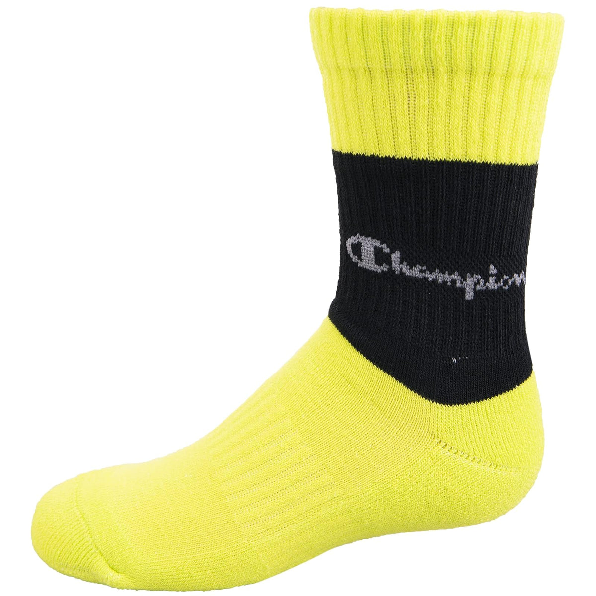 Champion Champion Paquete de 6 calcetines deportivos para niños disponibles en varios colores y tamaños Calcetines Unisex niño