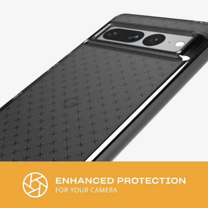 Tech21 Google Pixel 7 Pro EVO Check - Funda Ultra Protectora para teléfono con protección contra caídas múltiples de 15 pies