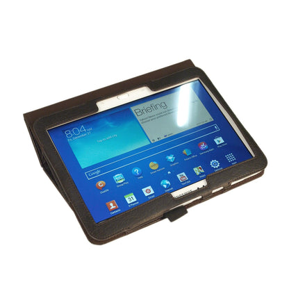 KYASI London All Business - Funda Tipo Libro con Ranuras para Tarjetas ejecutivas para Samsung Galaxy Tab 3 de 10,1 Pulgadas, marrón, (Buckskin Brown), Galaxy Tab 3 10.1" Executive