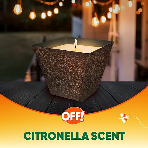 OFF! Vela de Citronela Cubo