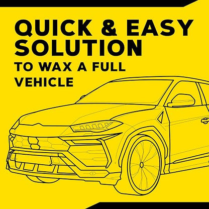 Meguiar's D15601 Cera instantánea para vehículos | La cera de automóvil Pro Spray añade brillo, suavidad y protección de pintura con abalorio de agua, brillo rápido para
