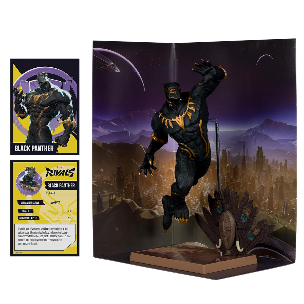 Mcfarlane Marvel Rivals Collection: - Black Panther Escala 1/6
