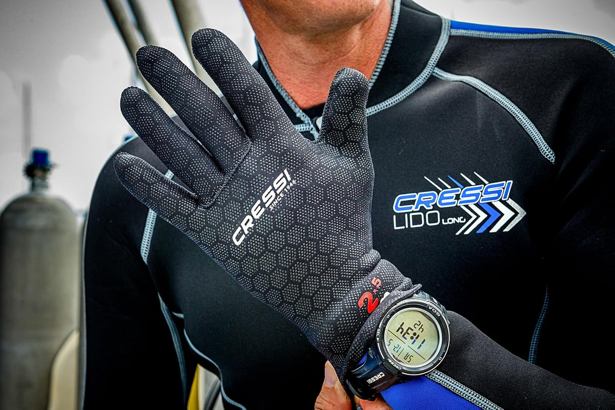 Cressi Guantes de Neopreno de Alta Elasticidad: Calidad Desde 1946