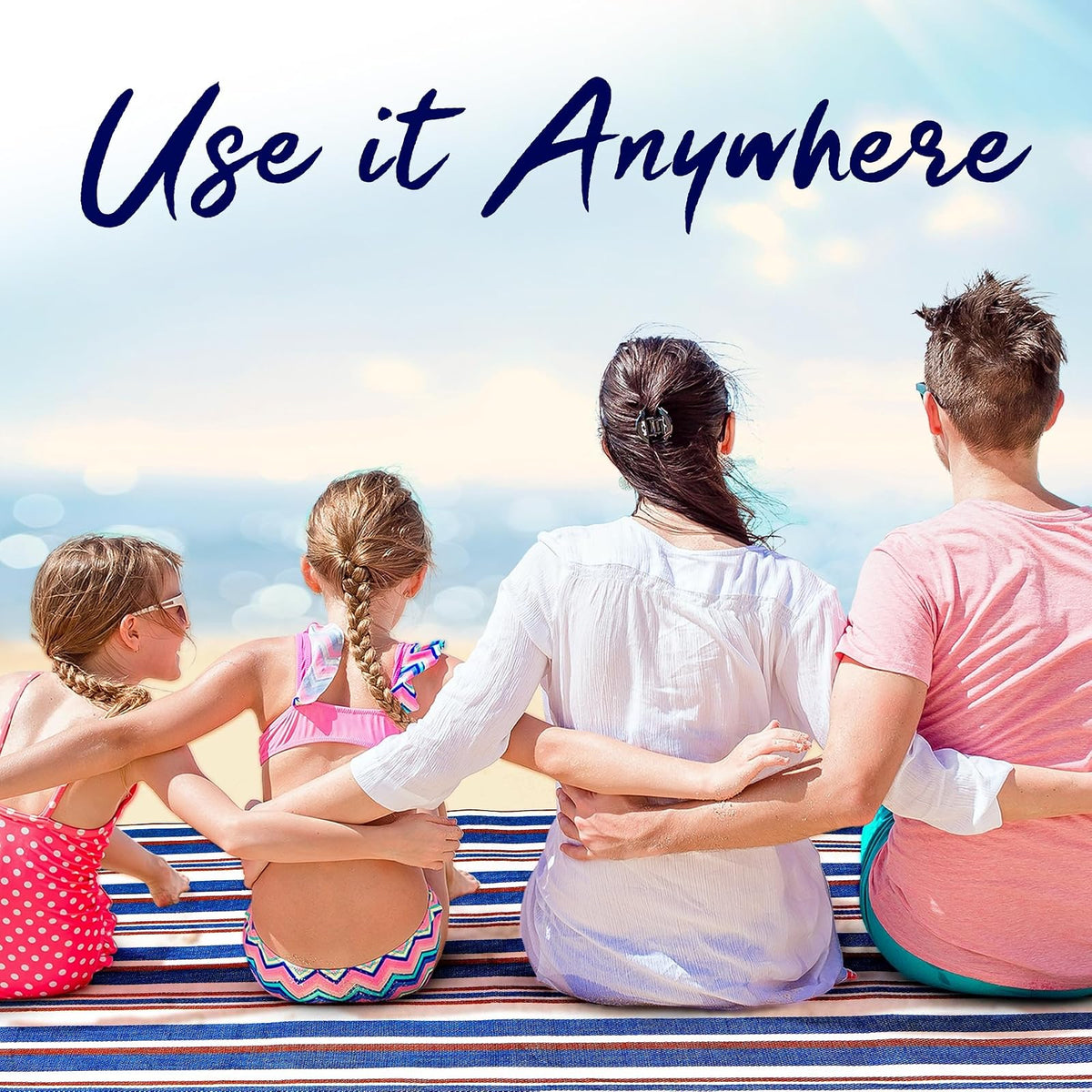 scuddles Manta para Exteriores Extragrande con Bolsillo | Tartán, resistente al agua, capas dobles, práctico, para picnic, camping, playa