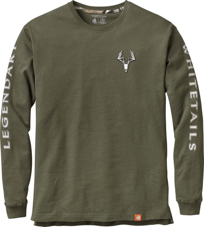 Legendary Whitetails Playera de Manga Larga para Hombre - Army - XL