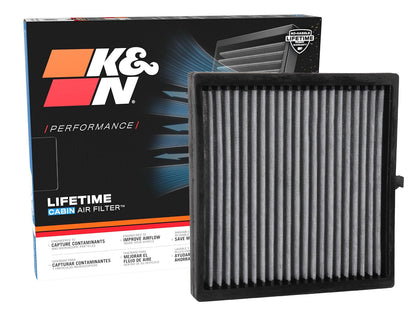 K&N Filtro de Aire de Cabina Premium, Lavable y Reutilizable - VF2055