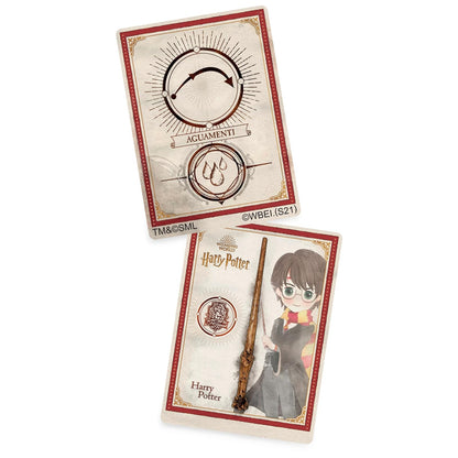 Wizarding World, auténtica Varita de Harry Potter de 30.5 cm con Tarjeta de hechizos Coleccionable, Juguetes para niños a Partir de 6 años