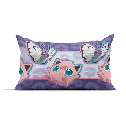 Northwest Pokemon Juego de Cama de tamaño Completo en una Bolsa, Ropa de Cama de Anime para niños, Mantas para niños y niñas, Batalla amistosa