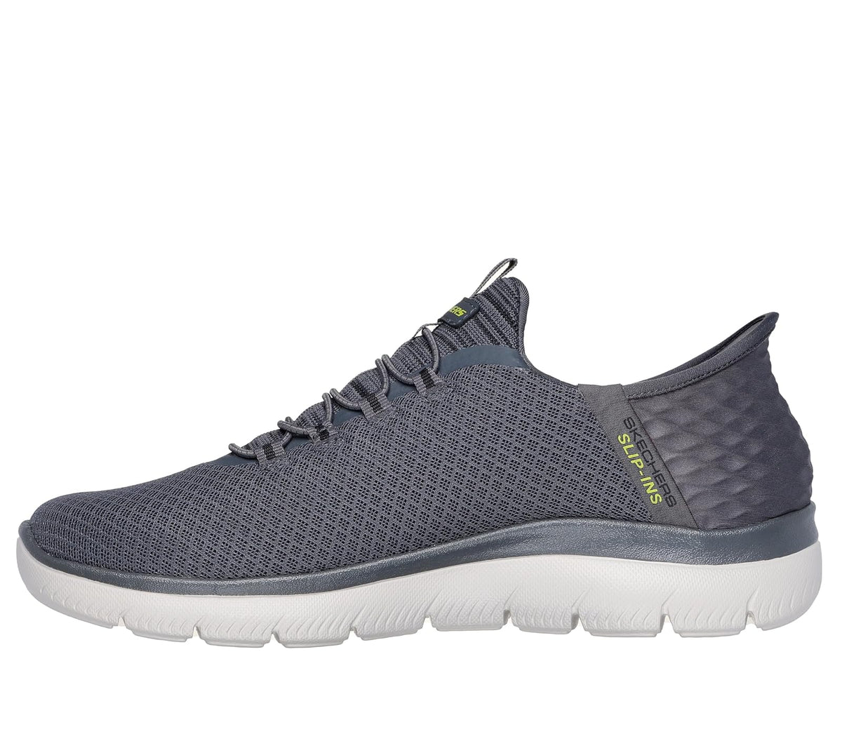 Skechers Summits - Tenis de Trabajo de Alta Gama para Hombre | Limpio, cómodo y atemporal: zapatillas Skechers BOBS para mujer en blanco, perfectas para el día a día y el ocio.