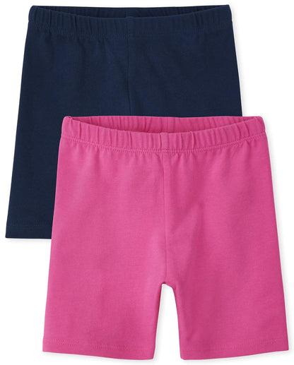 The Children's Place Pantalones Cortos de Bicicleta para bebés y niñas pequeñas Pantalones Cortos para Bebé-Niñas