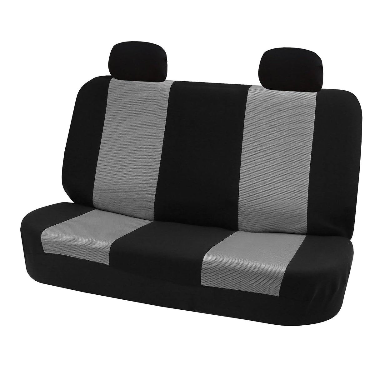 FH GROUP FB102GRAY114 Gray 3D Air Mesh Auto Seat Cover (Full Set)