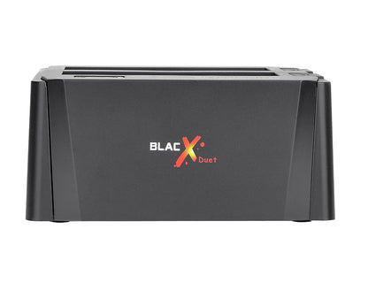 Thermaltake BlacX Duet 2.5"/3.5" SATA I/II/III USB 3.0 Estación de Acoplamiento para Disco Duro Externo ST0014U-D, Negro