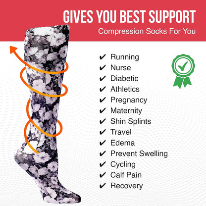 Celeste Stein CMPS-1960 Therapeutic Compression Socks, 0.6 Ounce