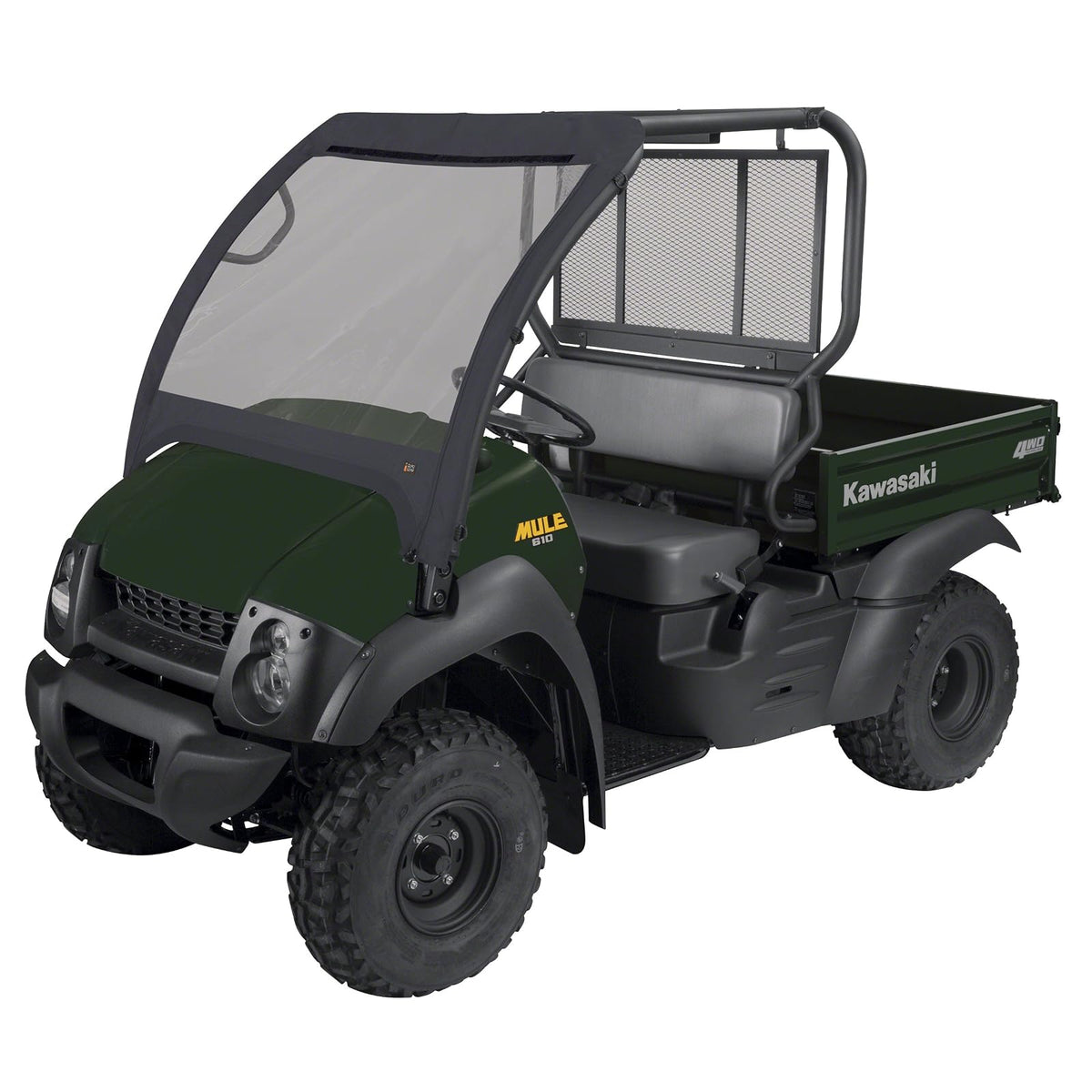 Classic Accessories QuadGear - Parabrisas Delantero UTV Color Negro