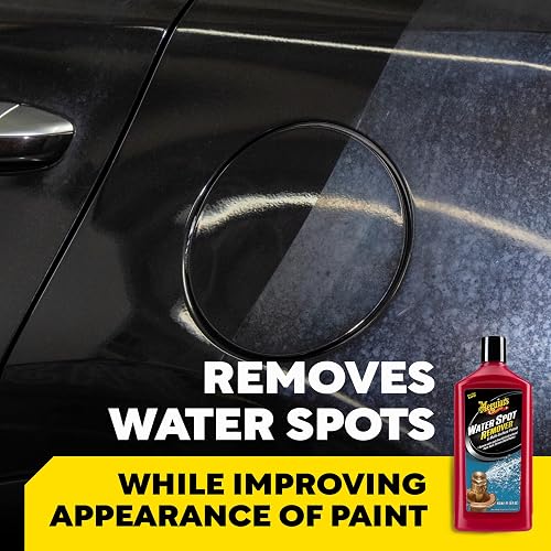 Meguiar's Oficial Classic Removedor De Marcas De Agua A3714 473 ml | Removedor de manchas de agua y pulido, elimina las manchas de agua de la pintura, el vidrio y el cromo