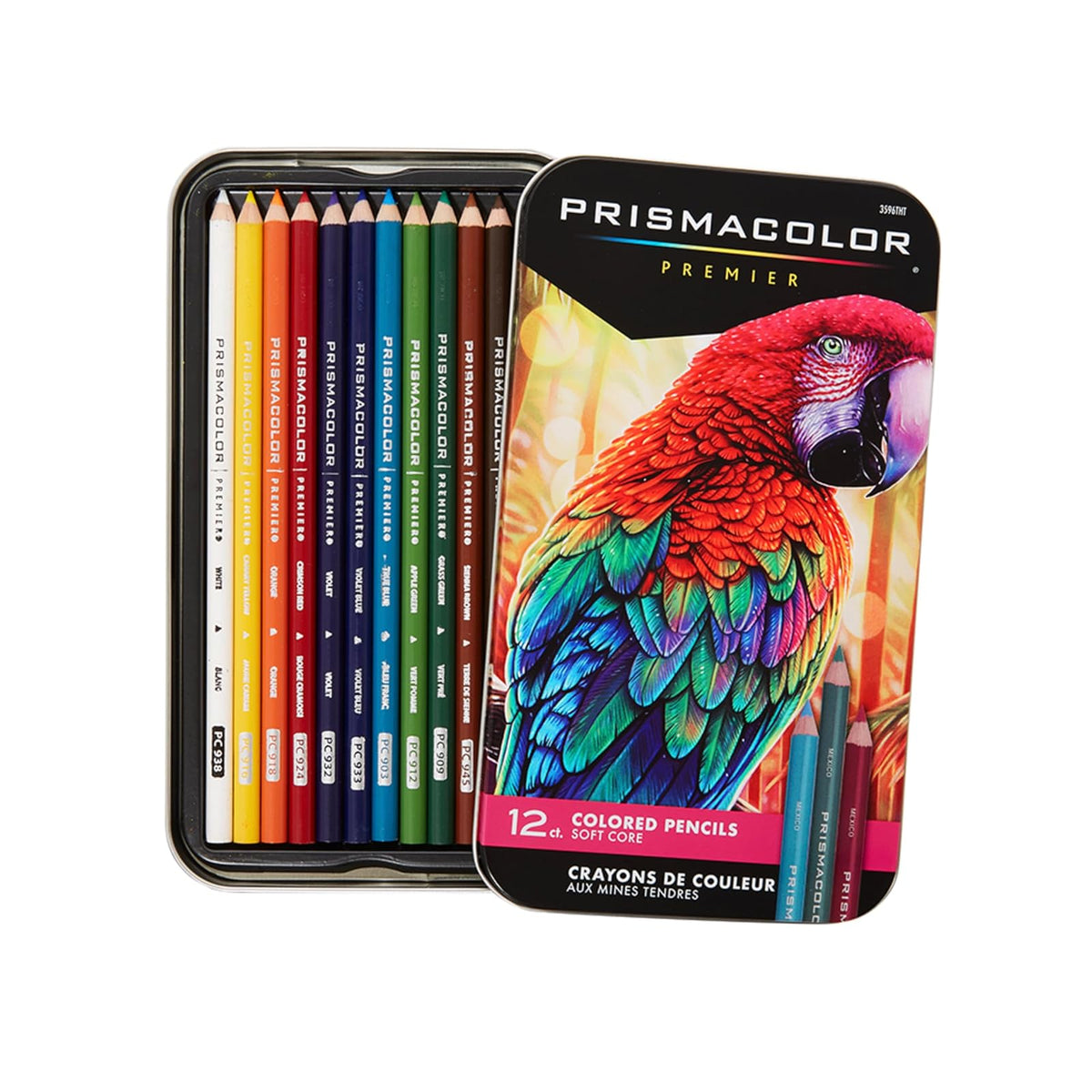 Prismacolor Premier Lápices de Colores de Núcleo Suave - 12 Piezas - Lapices