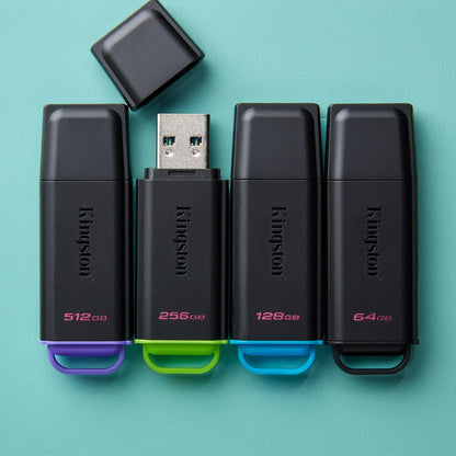 Kingston USB DataTraveler Exodia, Capacidad: 256GB, USB-A, 3.2 Gen 1, SKU: DTXG2/256GB