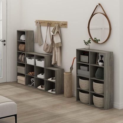 Furinno Luder Librería/Libro/Almacenamiento, 4 Niveles, Roble francés