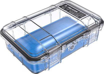 Pelican M40 Micro Case Estuche Protector Hermético, Negro - Azul - Claro - Funda Micro M50