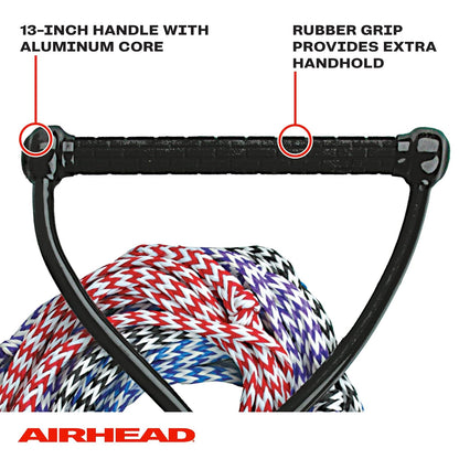 AIRHEAD Watersports AIRHEAD Water Ski Rope 4 Section 75'